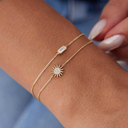 Baget Güneş İkili Bileklik