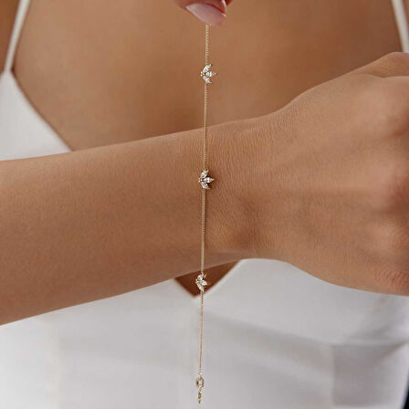 Sıralı Lotus Bileklik