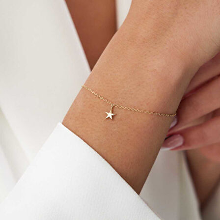 Mini Yıldız  Charm Bileklik