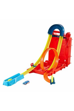 Mattel Oyuncak Hot Wheels Track Builder Benzin Bidonu Akrobasi Seti HDX78