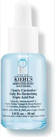 Kiehl's Clearly Corrective Daily Re-Texturizing Triple Acid Peel 30 Ml