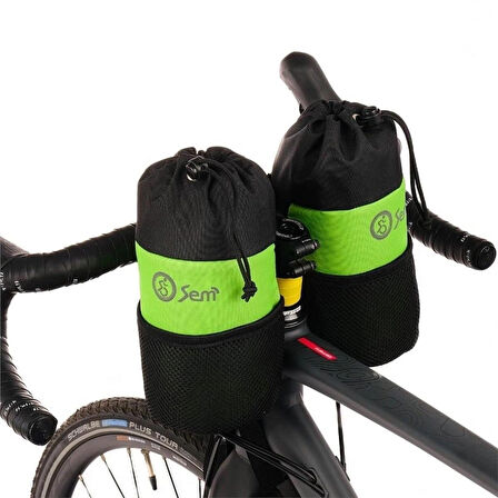 Reyo Sem Çanta Bikepacking Gidon Suluk ve Malzeme Çantası Yeşil