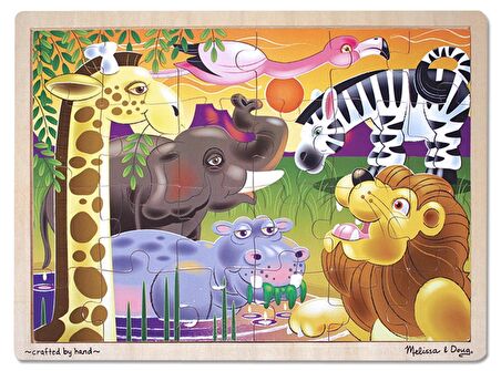 Safari 3+ Yaş Büyük Boy Puzzle 24 Parça