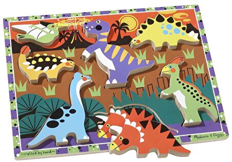 Dinozorlar 2+ Yaş Büyük Boy Puzzle 7 Parça