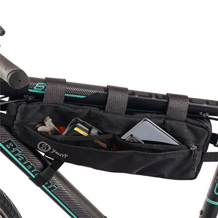 Bikepacking Kadro Altı Çanta - M Siyah