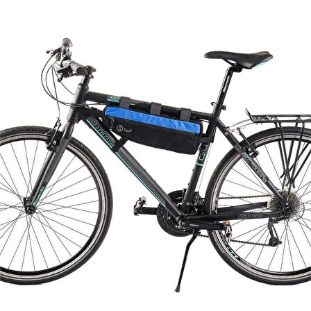 Bikepacking Kadro Altı Çanta - M Mavi