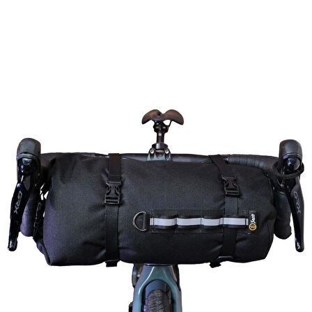 Bikepacking Tüp Çanta 9L Siyah