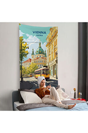 Avusturya Viyana Duvar Örtüsü-7721