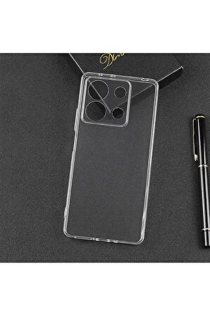 XİAOMİ NOTE 12 PRO 5G UYUMLU SİLİKON İNCE ŞEFFAF KILIF SNX