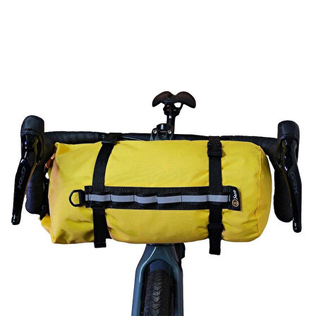 Bikepacking Tüp Çanta 9L Sarı