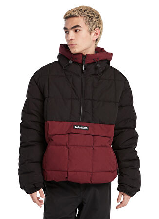 Timberland Siyah Erkek Kapüşonlu Mont TB0A6JUDDY91_Pullover Puffer Jacket