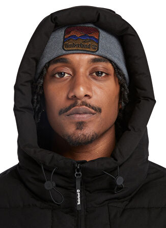 Timberland Siyah Erkek Kapüşonlu Mont TB0A6JUD0011_Pullover Puffer Jacket
