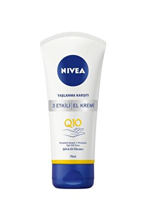 Nivea Q10 Yaşlanma Karşıtı El Kremi 75ml