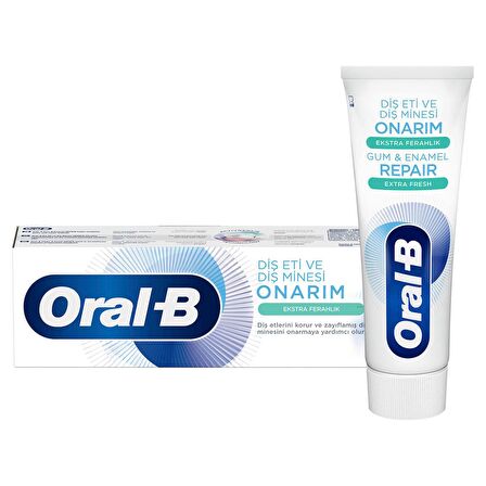 Oral-B Diş Eti Ve Diş Minesi Onarım Ekstra Ferahlık Diş Macunu 75 Ml