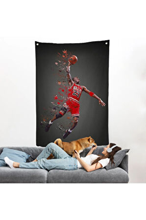 Michael Jordan Duvar Örtüsü-7730