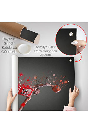 Michael Jordan Duvar Örtüsü-7730