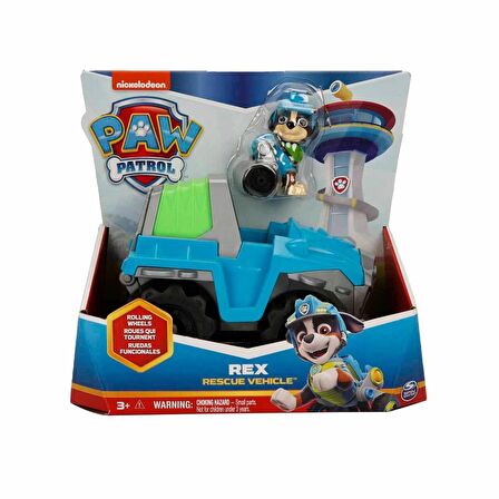 Paw Patrol Görev Aracı ve Kahraman Seti - Rex