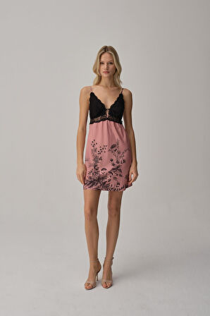 Pierre Cardin Vegan Ipek Saten Dörtlü Gelin Çeyiz Takımı - Lx.25244 Rose