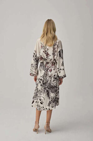 Pierre Cardin Vegan Ipek Saten Dörtlü Gelin Çeyiz Takımı - Lx.25244 Ivory