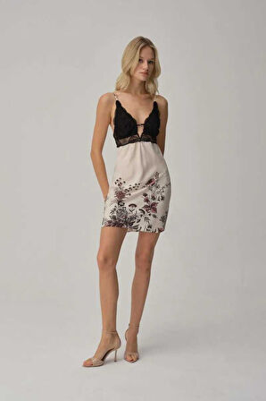 Pierre Cardin Vegan Ipek Saten Dörtlü Gelin Çeyiz Takımı - Lx.25244 Ivory