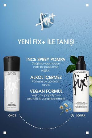 Fıx Original Çok Yönlü Makyaj Spreyi Cildi Hazırlar & Sabitler 100 ml