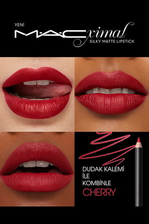 MACximal Mini Mac Silky Matte Lipstick - Russian Red 1.7g