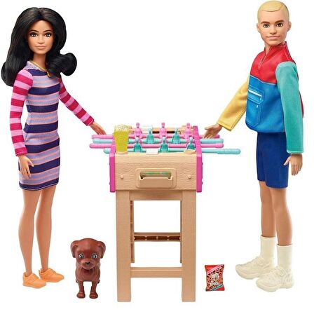 Barbie'nin Ev Dekorasyonu Oyun Setleri Langırt - GRG77