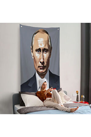 Vladimir Putin Rusya Devlet Başkanı Duvar Örtüsü-7737