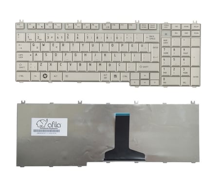 Toshiba P300 A500, A505, A505D Notebook Klavye / Silver TR