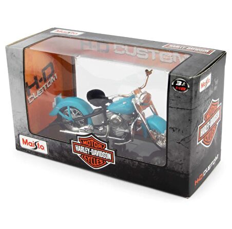 Harley-Davidson 74 FL Hydra Glide 1:18 Model Motosiklet