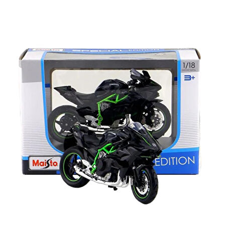 Kawasaki Ninja H2 R  1/18 Model Motosiklet