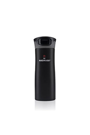 Travel Mug Termos Bardak 0.47 lt Paslanmaz Çelik Termos Siyah