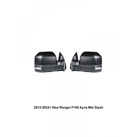 Ford Ranger 2012-2022+ F150 Ayna Mat Siyah