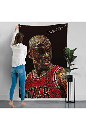 Michael Jordan Duvar Örtüsü-7739