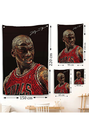 Michael Jordan Duvar Örtüsü-7739