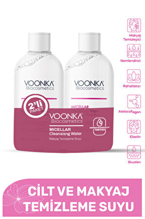  Voonka Collagen Beauty H2O Misel Su 2x500 ml