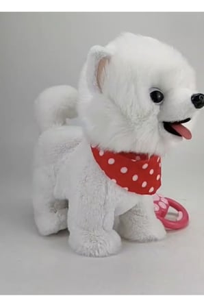  Havlayan Yürüyen Tasmalı Sevimli Köpek Dogumgünü Hediye Çocuk