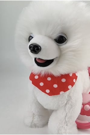  Havlayan Yürüyen Tasmalı Sevimli Köpek Dogumgünü Hediye Çocuk