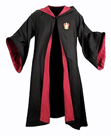 Harry Potter Gryffindor Cübbe Çocuk Boy - Harry Potter Kostümü 7-8 Yaş