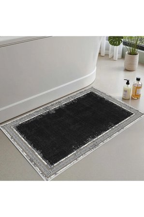 Banyo Paspası, Yumuşak Banyo Halısı, Kaymaz Dot Tabanlı, Yıkanabilir - 60x100