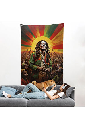 Bob Marley Duvar Örtüsü-7744