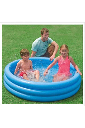Kristal Mavi Çocuk Havuzu 147x33 Cm