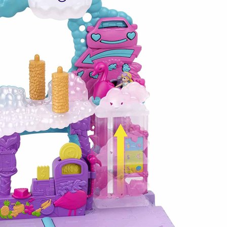 Mattel Oyuncak Polly Pocket Flamingo Araba Su Eğlencesi Seti HHJ05
