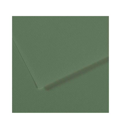 Canson Dokulu Fon Kartonu Mi-Teintes Sh Canmt 50X65Cm 160 Gram Grn Sage Yeşil 190 31032S128 (10 Lu Paket)
