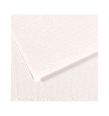 Canson Dokulu Fon Kartonu Mi-Teintes Sh Canmt 50X65Cm 160 Gram White Bulut Beyazı 180 31032S124 (10 Lu Paket)