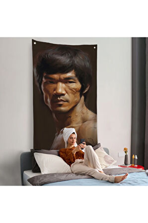 Bruce Lee Duvar Örtüsü-7749