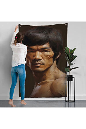 Bruce Lee Duvar Örtüsü-7749