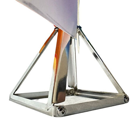 Uretti - Funda 1593 16 Büyük Türk Devleti Metal Bayrak Seti