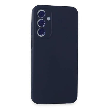 Samsung Galaxy A15 4G Kılıf First Silikon - Lacivert