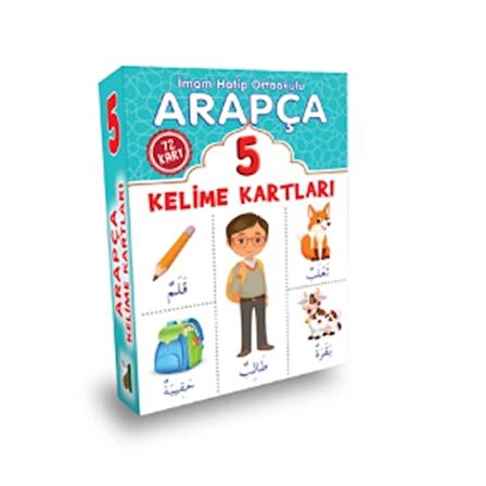 Arapça Kelime Kartları (5. Sınıf)